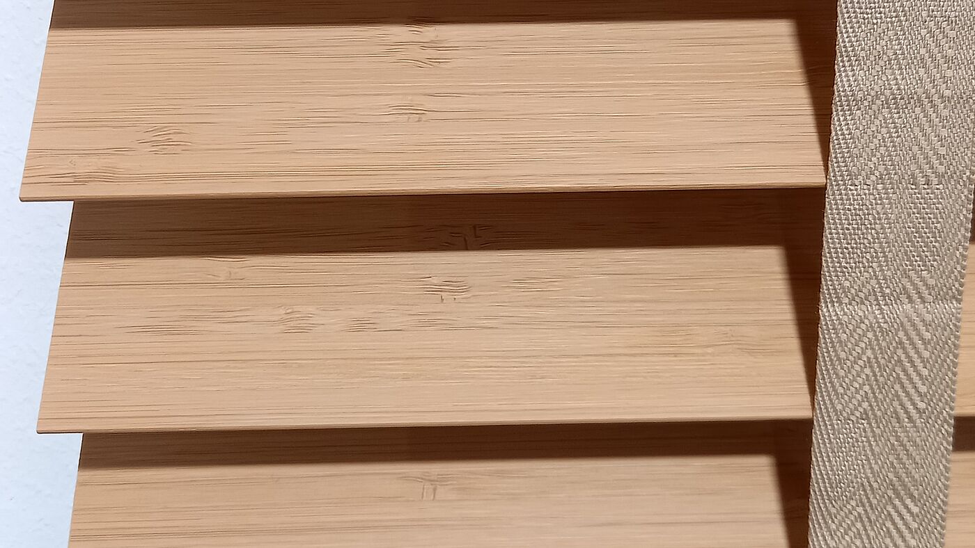 Echtholzjalousie / Detail